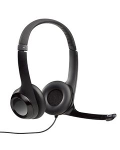 Logitech H390 Stereo USB Headset with Microphone for Computer & Laptop - Single Unit