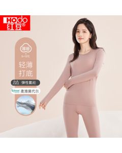 Red Bean Women's 40S Soft Stretch Modal Thin & Warm Thermal Underwear Set