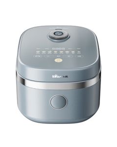Bear Electric Rice Cooker, 3-4 Person Household Fast Cooking Smart Rice Cooker DFB-Q30G5, Micro Pressure IH Iron Pot Inner Pot, 3L