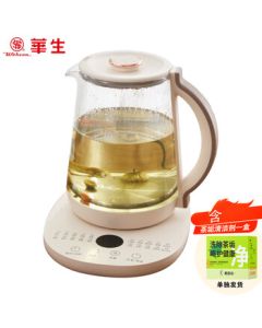 Wahson Health Kettle, Tea Kettle, Constant Temperature Kettle, Multi-functional Insulated Smart Electric Kettle with 1.8L Large Capacity, WS-DC01, Beige + Scale Remover