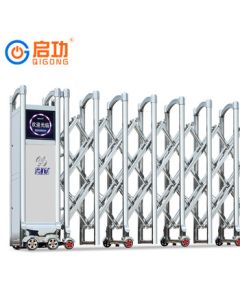 QG-G460 Qi Gong Electric Sliding Gate Stainless Steel Trackless Swing Door