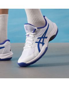 ASICS Men's GAME FF Tennis Shoes All-Season 1041A489-103 White/Blue 40.5