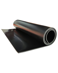 Anke High Voltage Insulation Mat 5mm 1m*10m 10kV Insulation Mat for Power Distribution Room Black Flat Insulation Rubber Mat