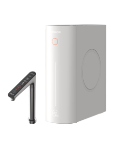 Joyoung Hot & Pure 600G Heated Water Purifier - Instant Hot Water, 1.58L/min High Flow Rate, Mother & Baby Certified Integrated Home Water Purifier & Heater RF665s