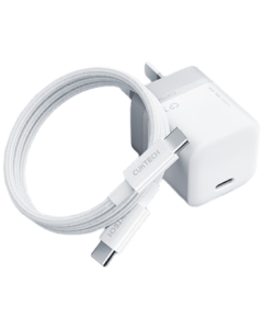 CUKTECH 40W Apple 17 Charger GaN Charger & Cable Kit for iPhone 17/16/15 Pro Max/Air/iPad Fast Charging Type-C