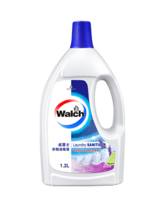 Walex Laundry Disinfectant Liquid Lavender 1.2L - Kills 99.9% of Bacteria, Eliminates Dust Mites, Can Be Used with Detergent