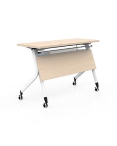 Yili Folding Conference Table Set Mobile Office Desk Training Table *10
