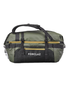 Decathlon 40L Khaki Hiking Backpack Travel Duffle Bag for Outdoor Trekking Business Trip (Model: 2189140)