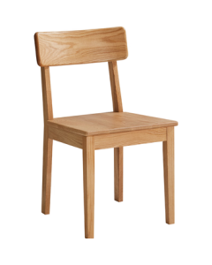 Lin's Home Retro Dining Chair 2025 New Vintage Oak Backrest Chair Household Dining Stool LS046S4