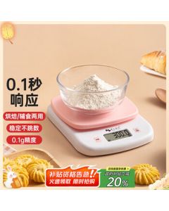 Magic Kitchen 0.1g Precision Digital Kitchen Scale for Baby Food, Baking, and Cooking – Household Gram Scale