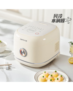 Joyoung Electric Rice Cooker, 3L Stainless Steel Inner Pot with 0 Coating, Spherical 316L Design, Multi-functional Smart Cooker with Timer for 2-6 People, 5A Perfect Rice Model 30N1 3L