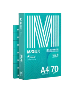 M&G Green Morning Light A4 70g Multi-function Double-sided Printing Paper High-value Copy Paper 500 Sheets/Pack 8 Packs/Box (Full Box 4000 Sheets) APYVQAF5