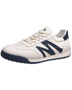 CAMEL Retro Classic Casual Sneakers Low-Top Flat Sole White Shoes G14A547721 White/Blue 41