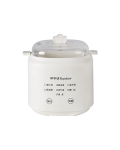 Royalstar Egg Cooker Steamer, Multifunctional Household Automatic Shutoff Small Breakfast Machine with Egg Custard Steaming and Boiling Function, Single Layer RD-Q300A