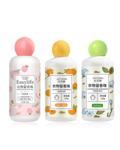 JAFFRONG Laundry Scent Beads - Long-lasting Fragrance, Softening & Color Protection, 660g [White Peach + Osmanthus + Citrus]