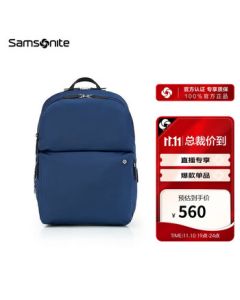 Samsonite Casual Women's Backpack Laptop Bag KQ0 Indigo Blue - Gift for Girlfriend
