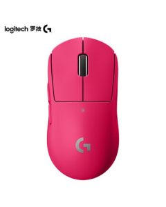 Logitech Wireless Mouse GPW 2nd Gen Gaming Mouse (GPW2) - Lightweight 63g Wireless Mechanical Esports Mouse with Rechargeable Battery and Macro Programmability (GPW2 Pink)