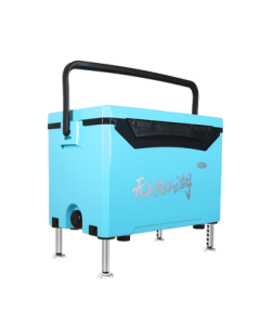 Dragon King Hate Fishing Box Fearless Jianghu 29L Multi-functional Lightweight Fishing Box with Adjustable Feet and Accessories for Competitive Fishing Gear