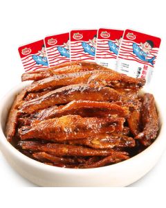 Koushuiwa Spicy Deep Sea Small Fish 150g, Ready-to-Eat Snack, Small Fish Snacks for Leisure, TV Time, and Office