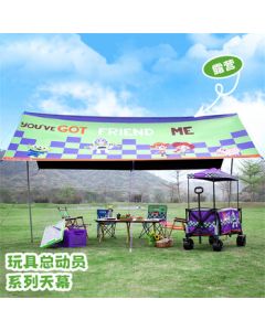 Masca [Sam's Choice] Masca x Disney Toy Story Vinyl Canopy Tent Outdoor Sunshade
