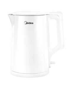 Midea Electric Kettle, 1.5L Large Capacity, 316L Food-Grade Stainless Steel Seamless Inner Pot, Double-Layer Anti-Scald, Auto Shut-Off, MK-HJ1566-PRO