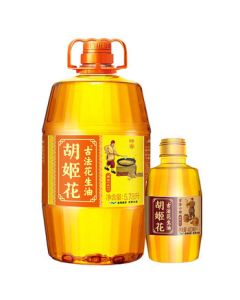 Huajihua Huajihua Ancient Method Peanut Oil 6.18L (5.78L + Small Press 400ml) Combo Pack Cooking Oil