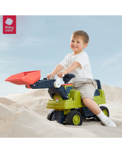 babycare Kids Ride-On Construction Vehicle Toy Car for 1-3 Year Olds - Auvito (Bulldozer)