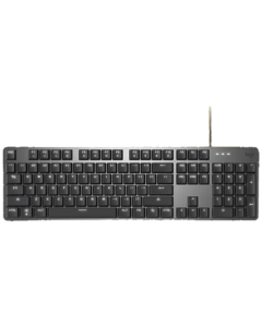 Logitech K845 Mechanical Keyboard, Wired Keyboard for Gaming and Office, Full-Size 104-Key, Single-Color Backlit, Black, TTC Blue Switch