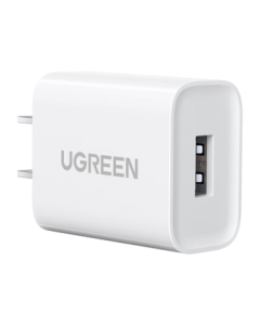UGREEN 5V1A/2A USB Charger Plug Adapter for Apple iPhone 16/15/14/13/12, Huawei, Xiaomi Phones, Smartwatches, Bracelets, Earphones Power Supply
