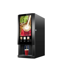 Donper E-30S Instant Coffee Machine, Fully Automatic Beverage Dispenser, Milk Tea Maker, Hot Drink Machine, Multi-Function Drink Machine, Self-Service Coffee Machine, All-in-One Soy Milk Maker