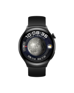 HUAWEI Qingyun H7546 LTE Black Stainless Steel Case with Black Fluoroelastomer Strap