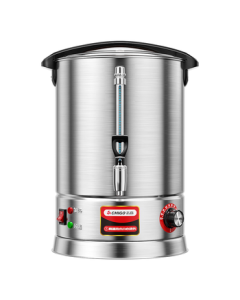 CHIGO Electric Hot Water Bucket Double-Layer Insulated Stainless Steel Commercial Large Herbal Tea Brewing Bucket Postpartum Boiling Water Bucket Cooking Bucket Dry-Boiling Prevention Water Heater ZG-OD-45S