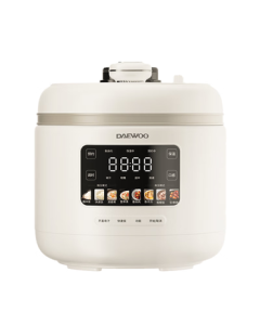 DAEWOO 5L Smart Electric Pressure Cooker Rice Cooker, 1-8 People Multi-functional Home Pressure Pot, Large Capacity Rice Cooker with Dual Inner Pots, No-Water Cooking, DY-YLG05