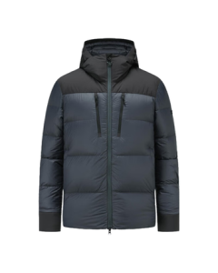 Decathlon MT900 Men's Mountain Hiking Warm Hooded Jacket Black 2XL-5245034