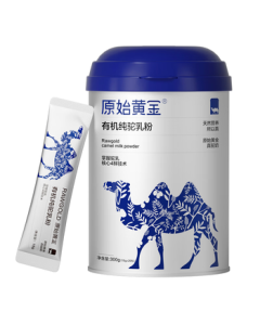 Original Gold Xinjiang Organic Pure Camel Milk Powder 1 Can 300g No Sucrose Camel Milk Powder for Middle-Aged, Children, and Adults
