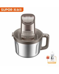 SUPOR ZMD Safe Series Meat Grinder - Electric Multi-functional Food Processor for Mincing Meat, Mixing, and Making Dumpling Fillings (Model: JRD11-G400) + Includes a Bottle of Dish Soap