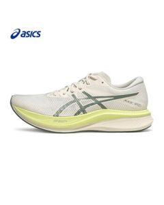 ASICS Men's Magic Speed 3 Racing Carbon Plate Running Shoes White/Blue 42.5