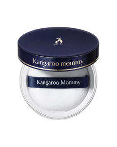 Kangaroo Mom Loose Powder Compact - Soft Focus, Oil Control, Non-Drying, Long-Lasting Makeup Setting Powder (Natural Shade)