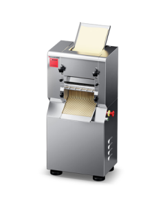 DEMASHI Commercial Pasta Machine, Automatic Noodle Maker, Dumpling Wrapper & Bun Dough Machine, Dough Kneader 25KG/H YF-AG25 (2mm Square Cutter)