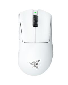 Razer DeathAdder V3 Pro Wireless Gaming Mouse - Esports Grade, Lightweight, Ergonomic Design, White (Includes Grip Tape + Type-C Charging Port)