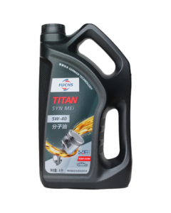FUCHS Fully Synthetic High-Performance Engine Oil Titan SuperSyn 5W-40 4L SP A3B4 for Car Maintenance