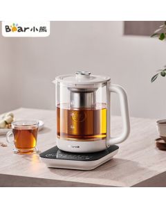 Bear Pure Titanium Health Kettle 1.5L Tea Pot Electric Kettle with 24H Constant Temperature & 11 Adjustable Settings, 0 Glue & Extra-Large Filter YSH-E15Z2