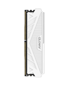 Gloway 16GB DDR4 3200 Desktop Memory - TianCe Series, Heat Spreader, Selected Chips, CL18, Bright Moon White