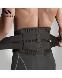EnduranceX Sports Waist Support Belt for Men and Women - Running, Badminton, Basketball, Steel Plate Support for Herniated Disc, Lumbar Strain, Medical Waist Wrap