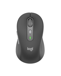 Logitech M750M Universal Wireless Bluetooth Mouse, Silent Mouse, Smart Mouse, Ambidextrous Mouse, Black with Logi Bolt USB Receiver