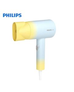 PHILIPS Hair Dryer, High Power Home Use, Ionic Hair Blow Dryer, Constant Temperature Hair Care, Multi-Speed Settings, BHD399/05, Cream Yellow