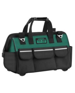 Yimeide SHQ9404 Oxford Fabric Tool Kit Multi-functional Electrician Canvas Thickened Carpenter Tool Bag Large Repair Storage Bag 16