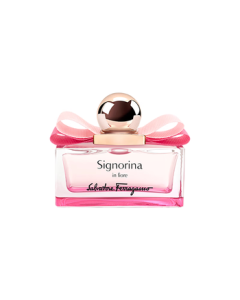 Ferragamo Signorina Eau de Toilette for Women 100ml - Romantic Cherry Blossom Fragrance, Long-Lasting, Holiday Gift