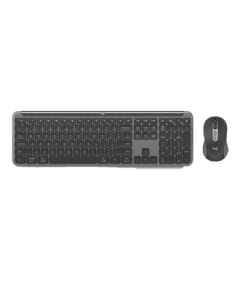 Logitech Wireless Bluetooth Keyboard and Mouse Combo - Ultra-Thin Quiet Dual-Mode Office Keyboard and Mouse Set, Bluetooth Wireless Kit MK950