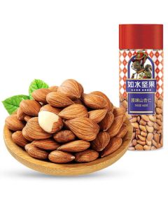 Rushui Original Flavor Mountain Almonds 460g/Tin, North & South Almond Slices, Large Grain Snacks, Fresh Roasted Nuts